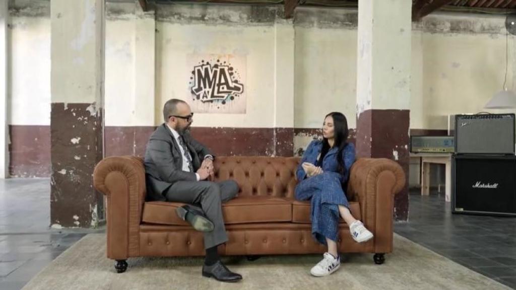 Risto Mejide junto a Mala Rodríguez en 'Viajando con Chester'.