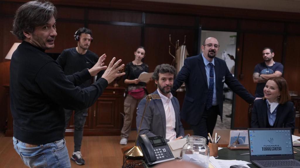 Rodaje de 'Muertos S.L.'