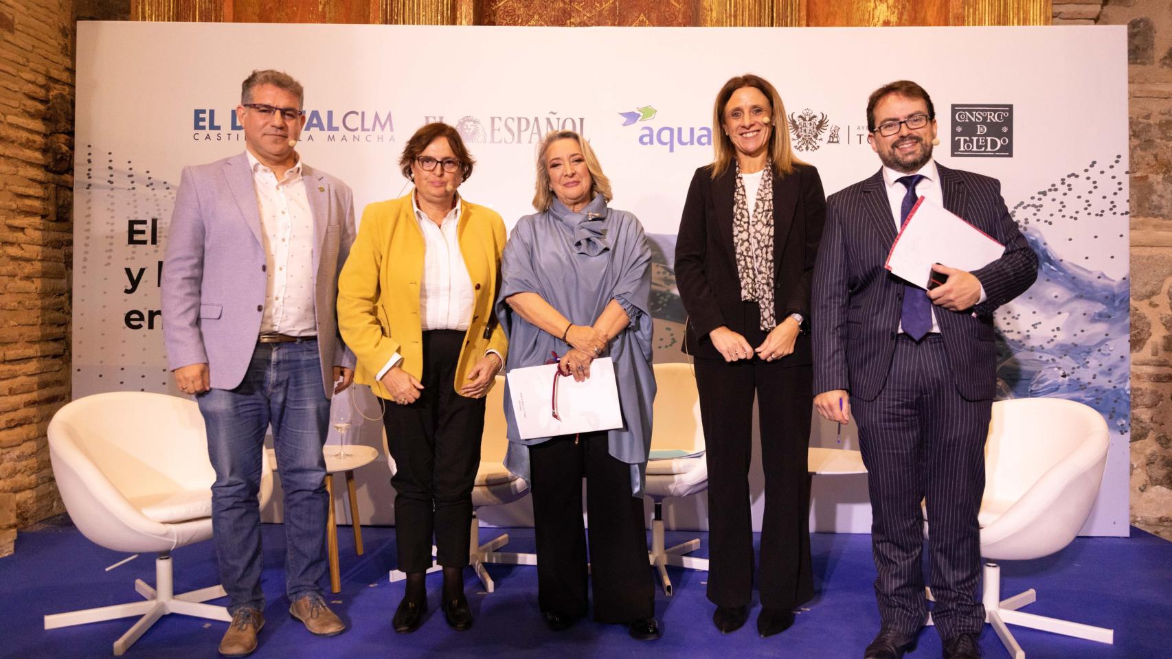 Mesa de debate sobre el ciclo del agua y la circularidad. / Foto: Javier Longobardo.