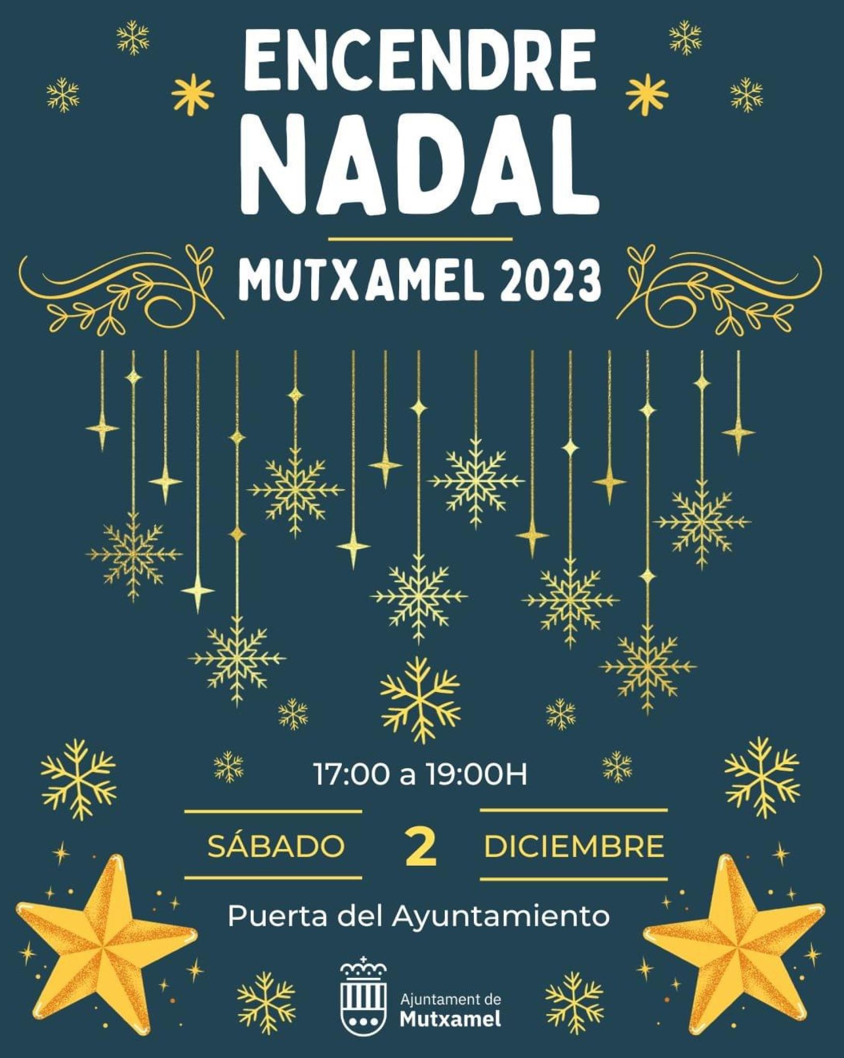 Encendre nadal en Mutxamel.