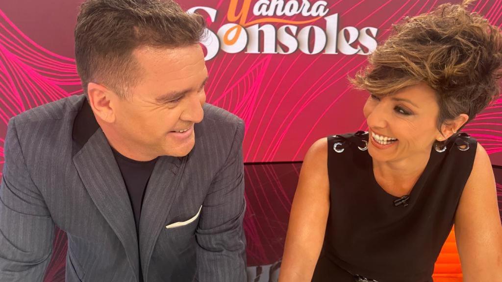 Carlos Quílez y Sonsoles Ónega en el programa 'Y ahora Sonsoles'