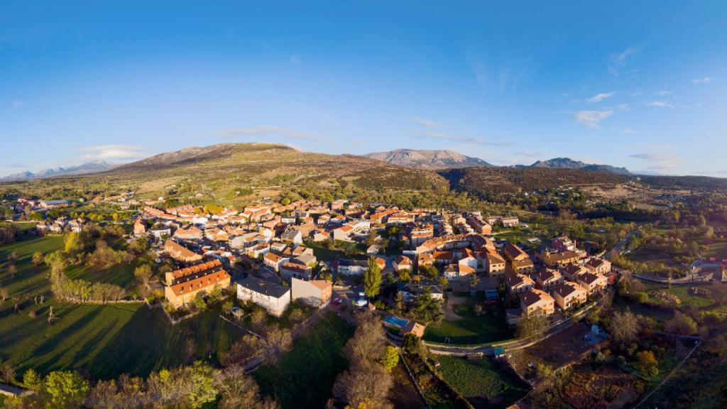 El municipio desde el aire.