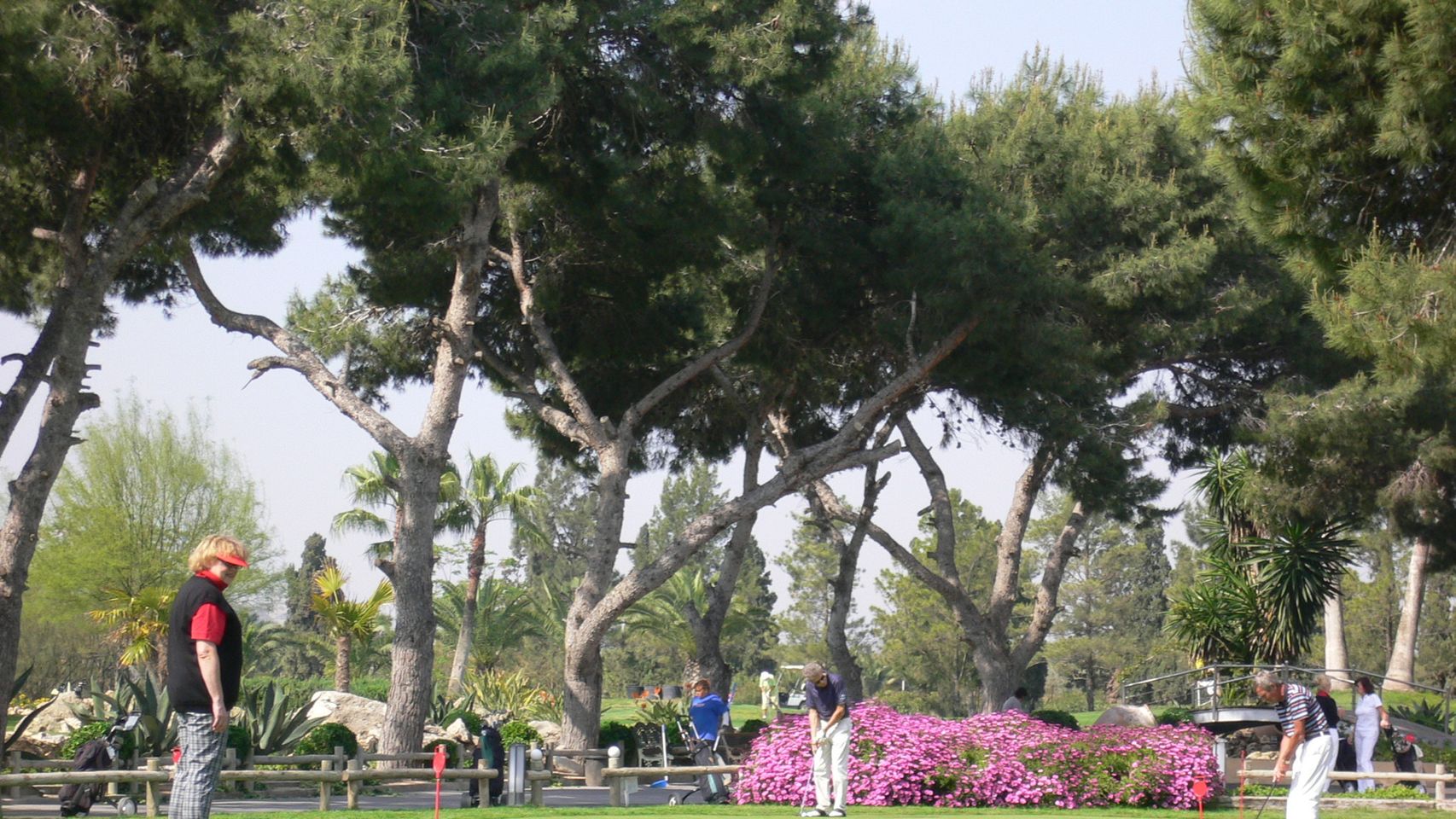 Jugadores de Golf en un club de Alicante, en una imagen de archivo.