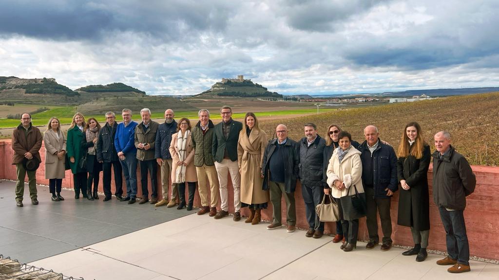Consejo Rector de Eurocaja Rural durante su reunión en Valladolid