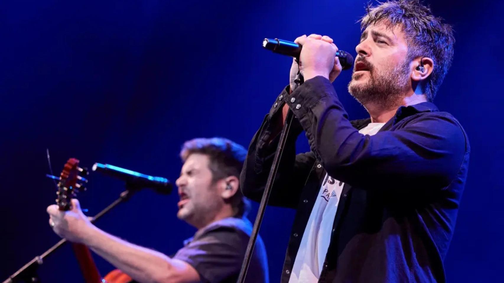 Estopa, durante el festival de Cap Roig, de Calella de Palafrugell, en 2021.