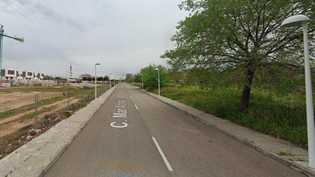 Calle Mar Adriático de Ciudad Real. Foto: Google Maps.