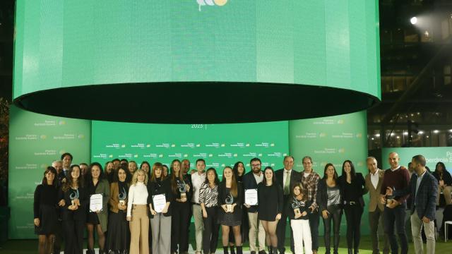 Los premiados en la V Premios Iberdrola Supera.