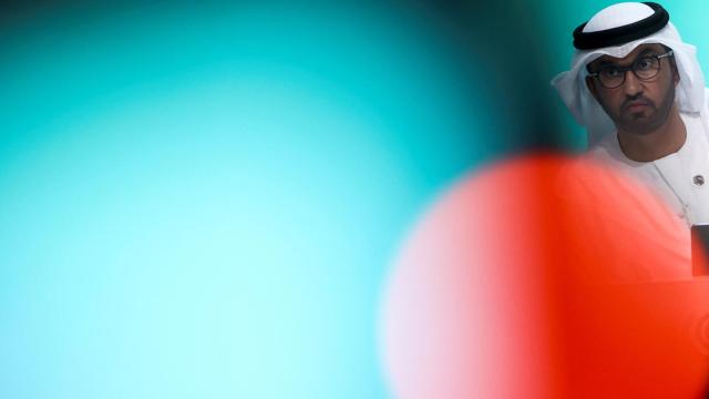 Sultan Al-Jaber, el presidente de la COP28 de Emiratos Árabes Unidos.