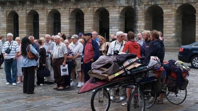 Un grupo de turistas del Imserso, en una foto de archivo