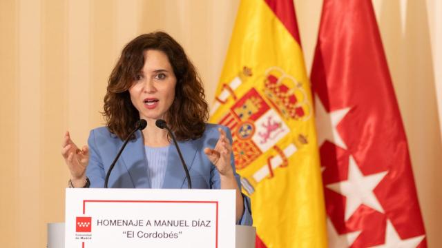 La presidenta de la Comunidad de Madrid, Isabel Díaz Ayuso