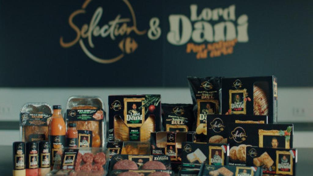 Productos de la línea 'Lord Dani' de Carrefour.
