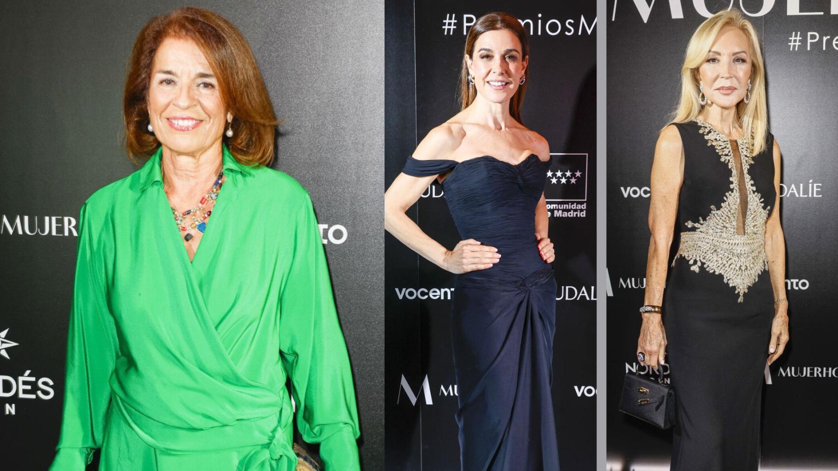 Las asistentes al evento, en un montaje de Magas.