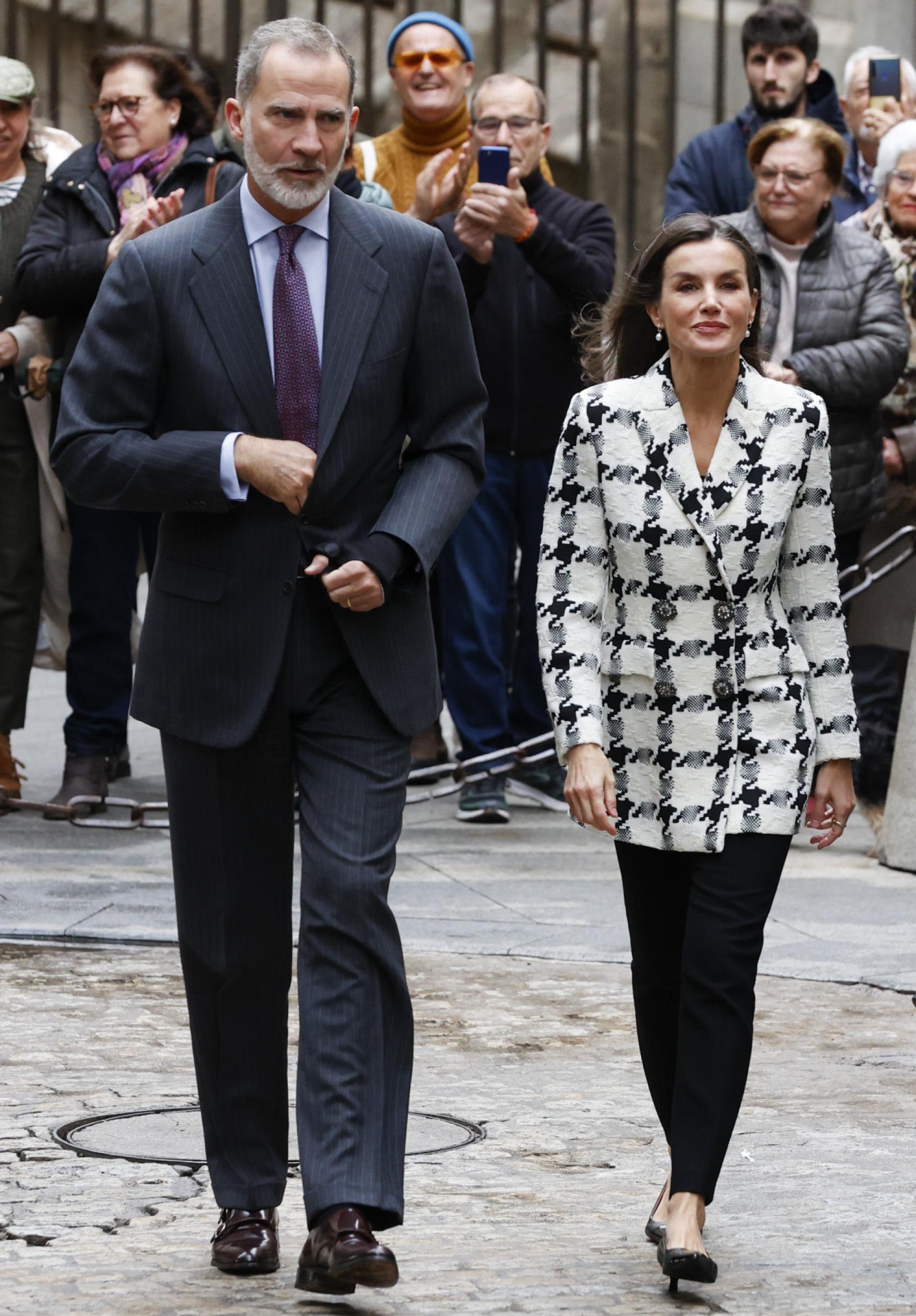 Los Reyes, a su llegada a Toledo.