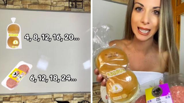 Dos capturas del vídeo viral.