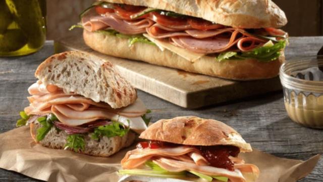 Imagen de varios bocadillos juntos