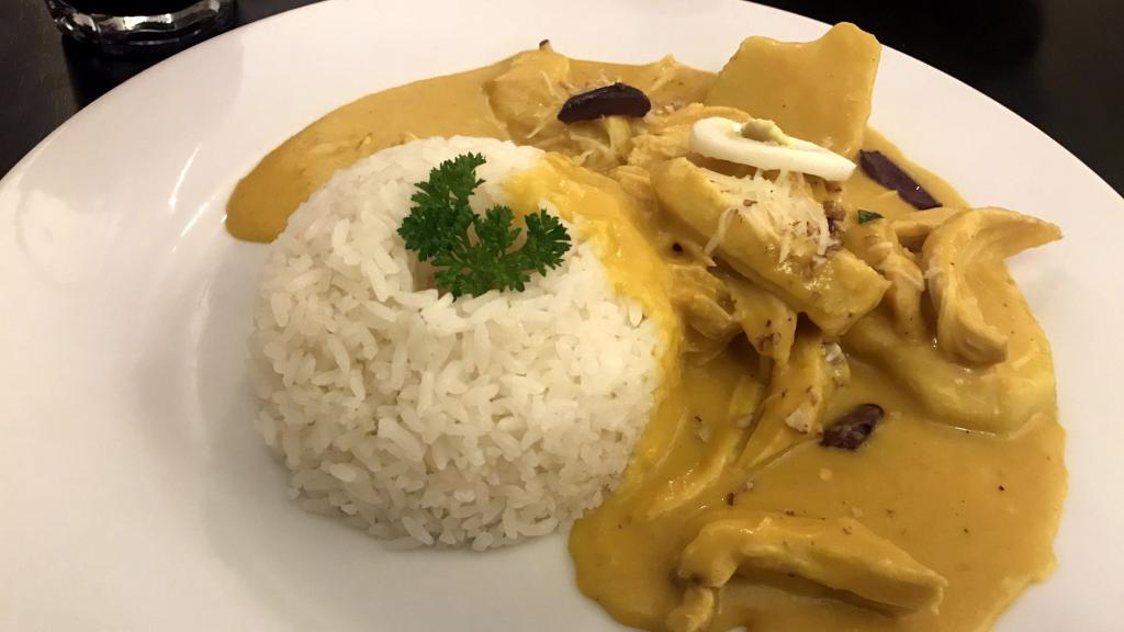 Ají de gallina.
