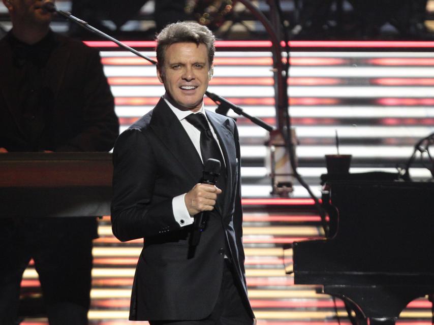 Luis Miguel durante uno de sus últimos recitales, en México, este pasado mes de noviembre.