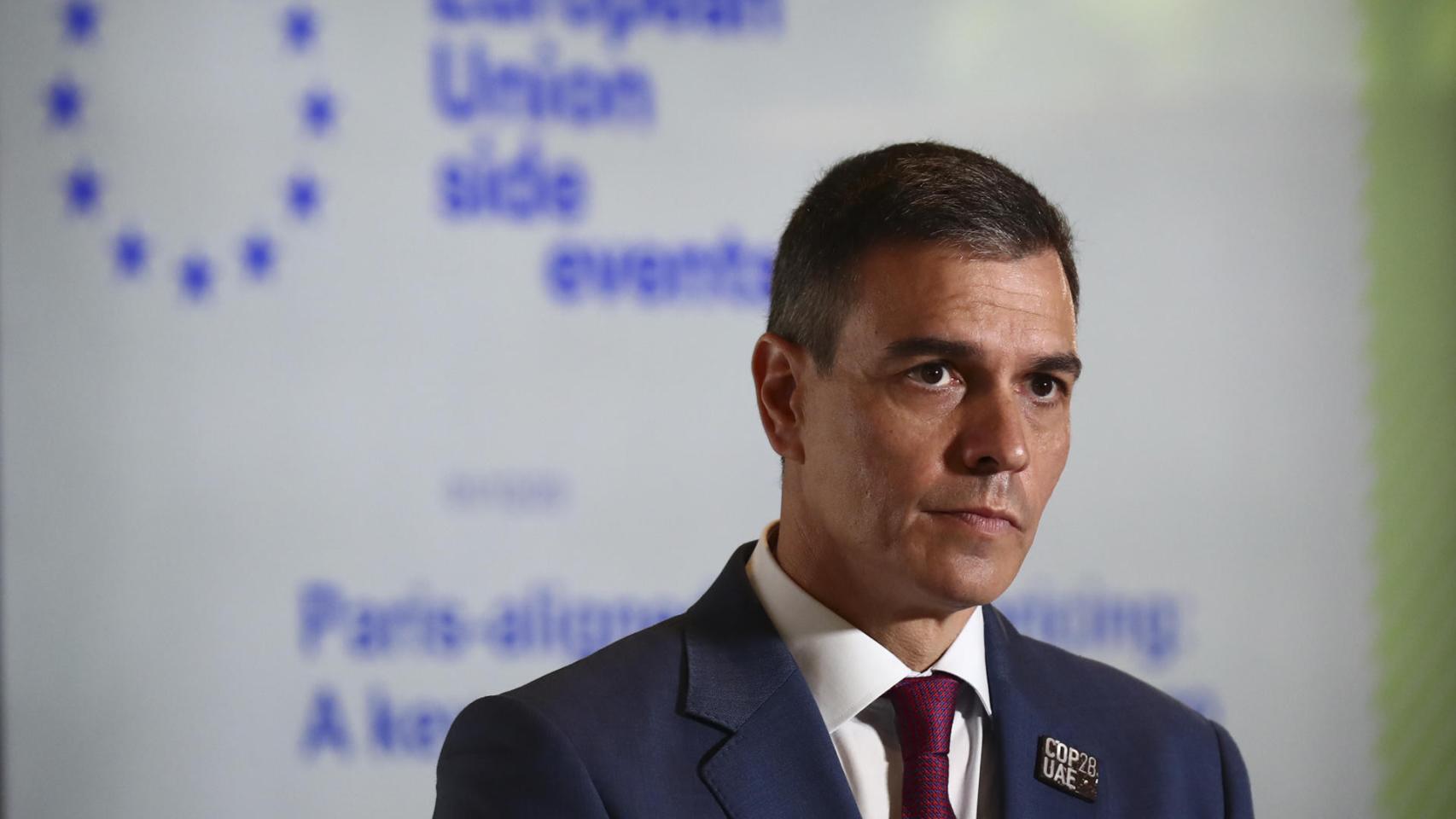 Pedro Sánchez, en la COP28