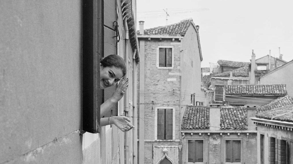 Callas en La Fenice. Foto: Renzo Cargasacchi