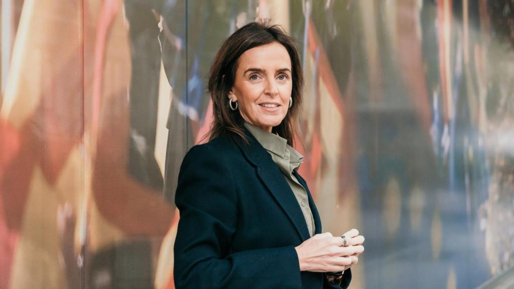 Carmen Fúnez, posa para El ESPAÑOL en la sede del PP, momentos antes de la entrevista.