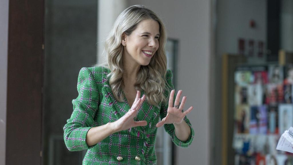 La sonrisa perenne es uno de los sellos de la personalidad de la diseñadora Ester Cerdán.