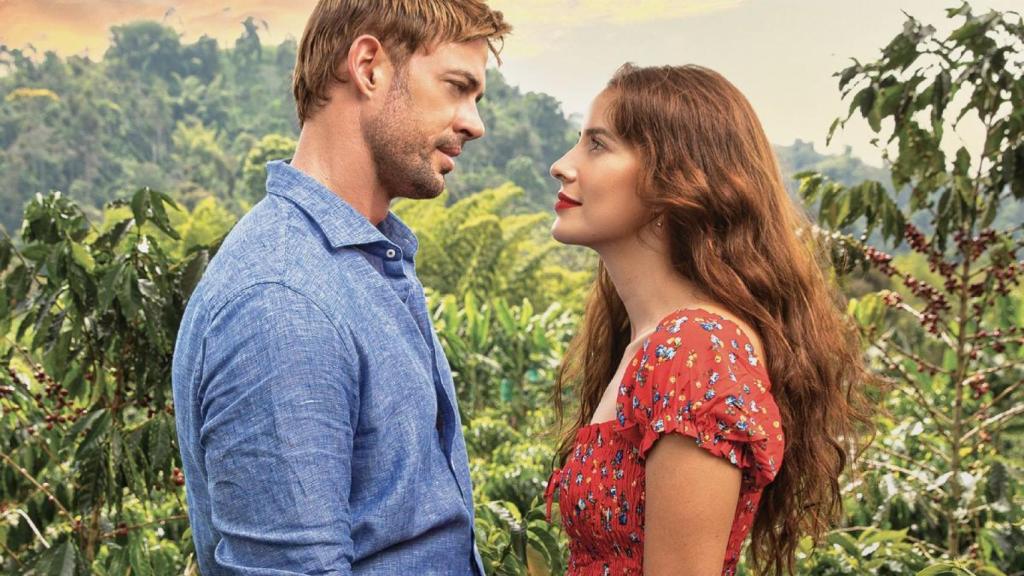 William Levy y Laura Londoño, en 'Café con aroma de mujer'.