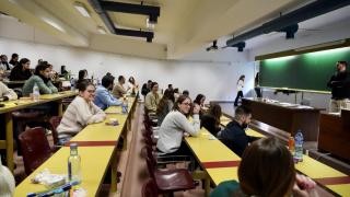 Imagen de un examen de oposiciones en Castilla y León.