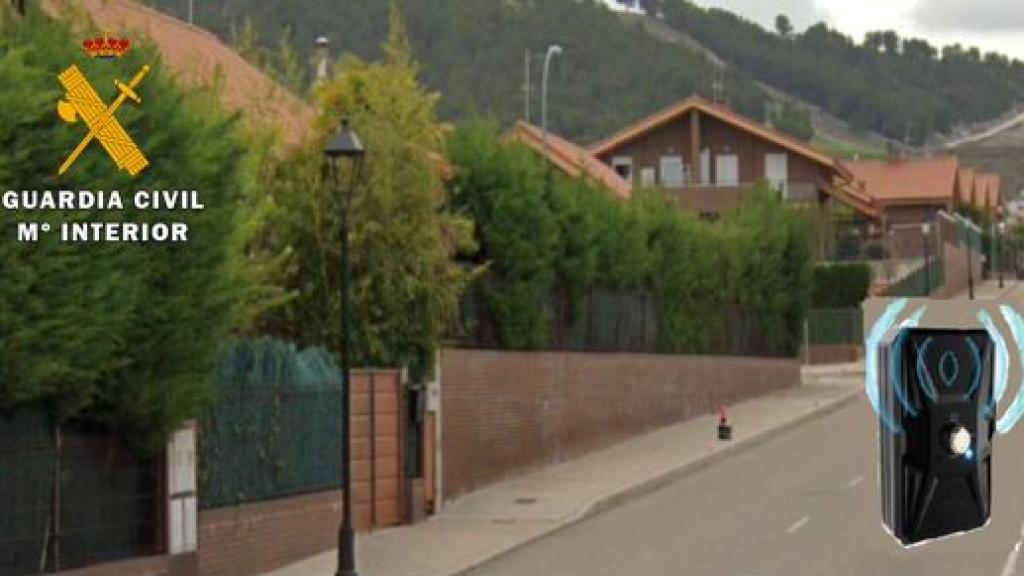 Urbanización de Renedo en la que fueron maltratados los perros