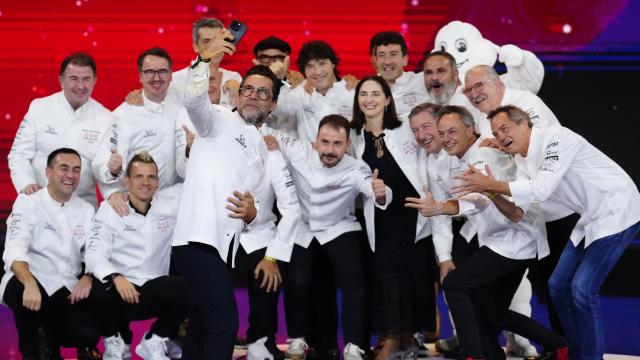 Foto de la gala Michelin 2024 en Barcelona.