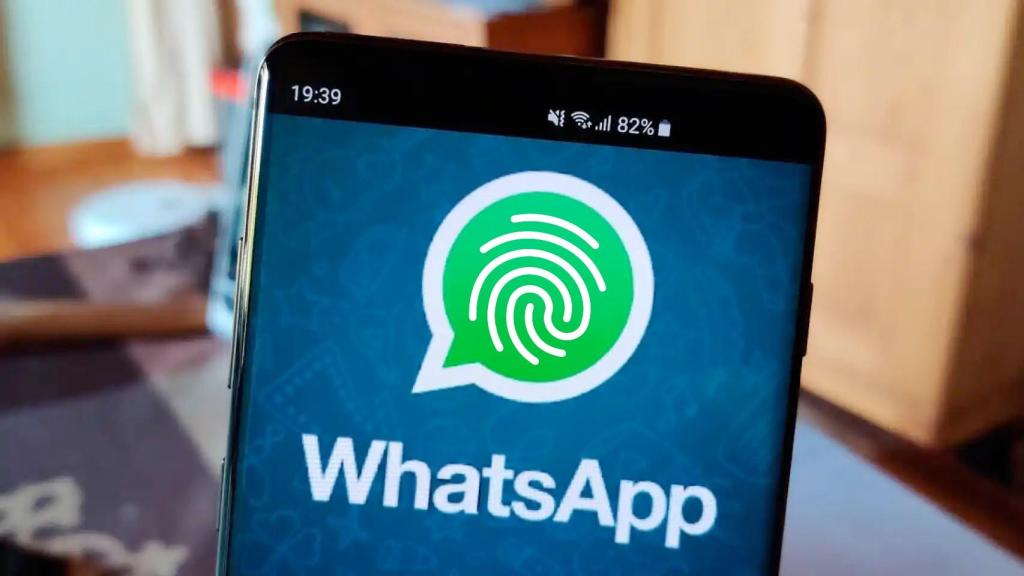 Huella dactilar en WhatsApp