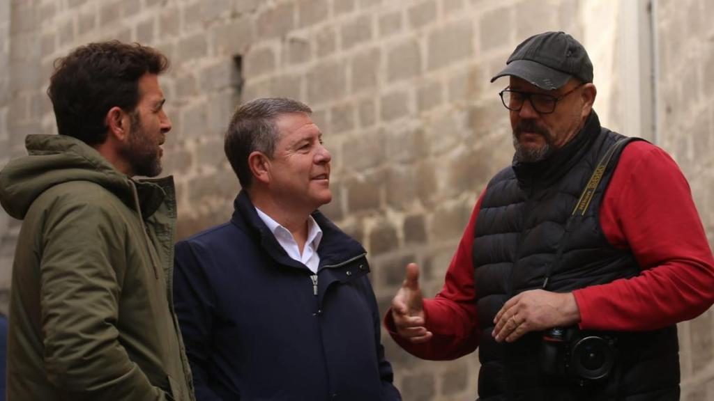 Un instante de la grabación del pasado lunes.