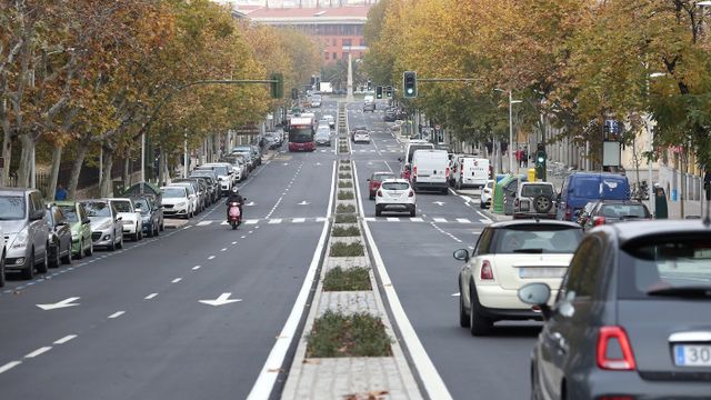 La avenida de la Reconquista de Toledo.