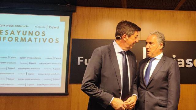 Bendodo y Marín, este viernes en Sevilla