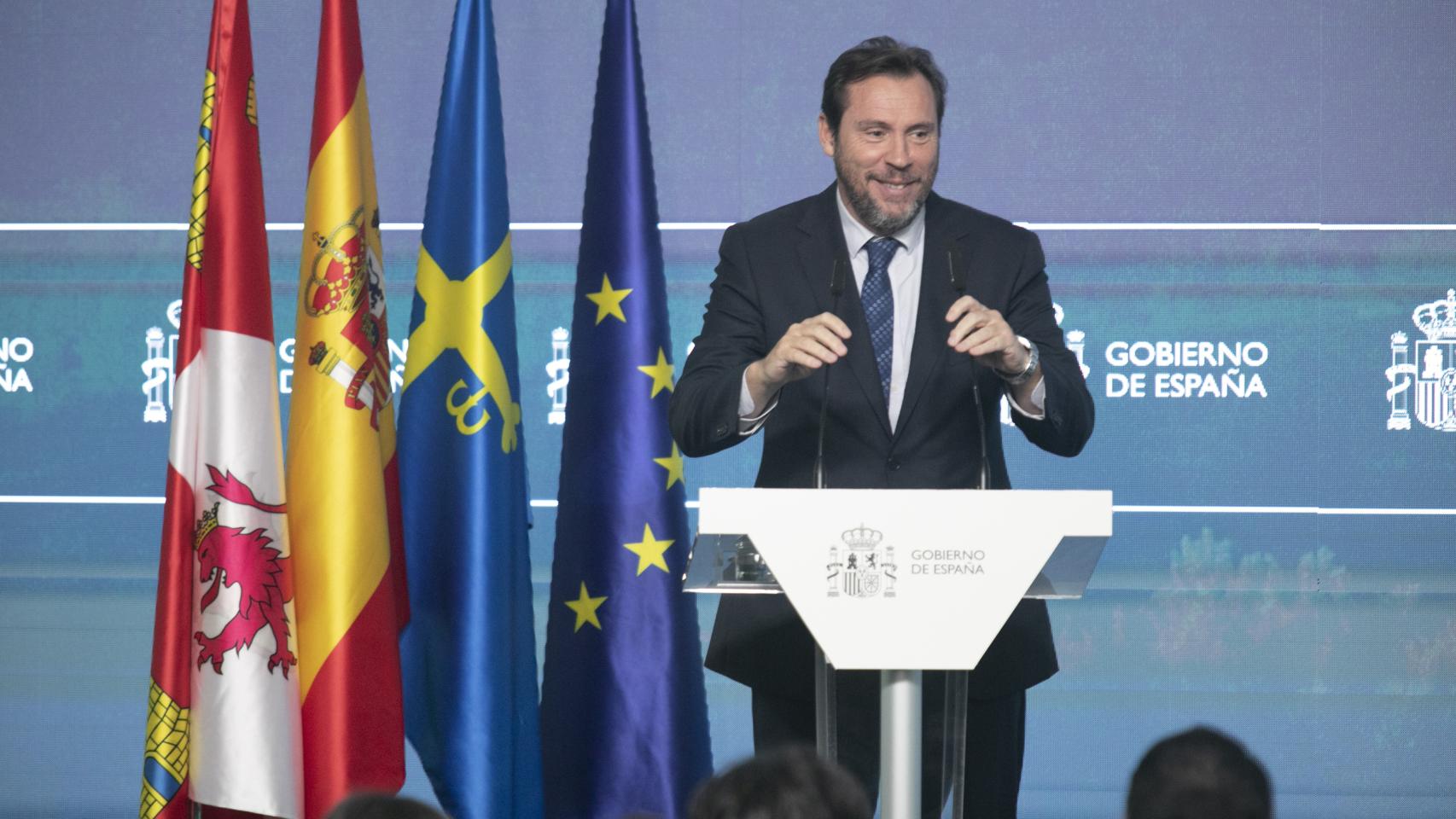 Óscar Puente, ministro de Transportes.