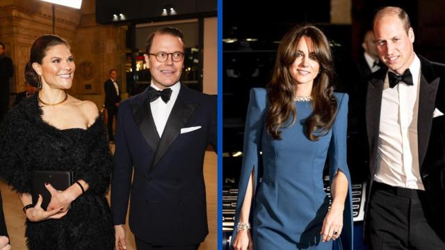 Las dos parejas reales, en Londres.