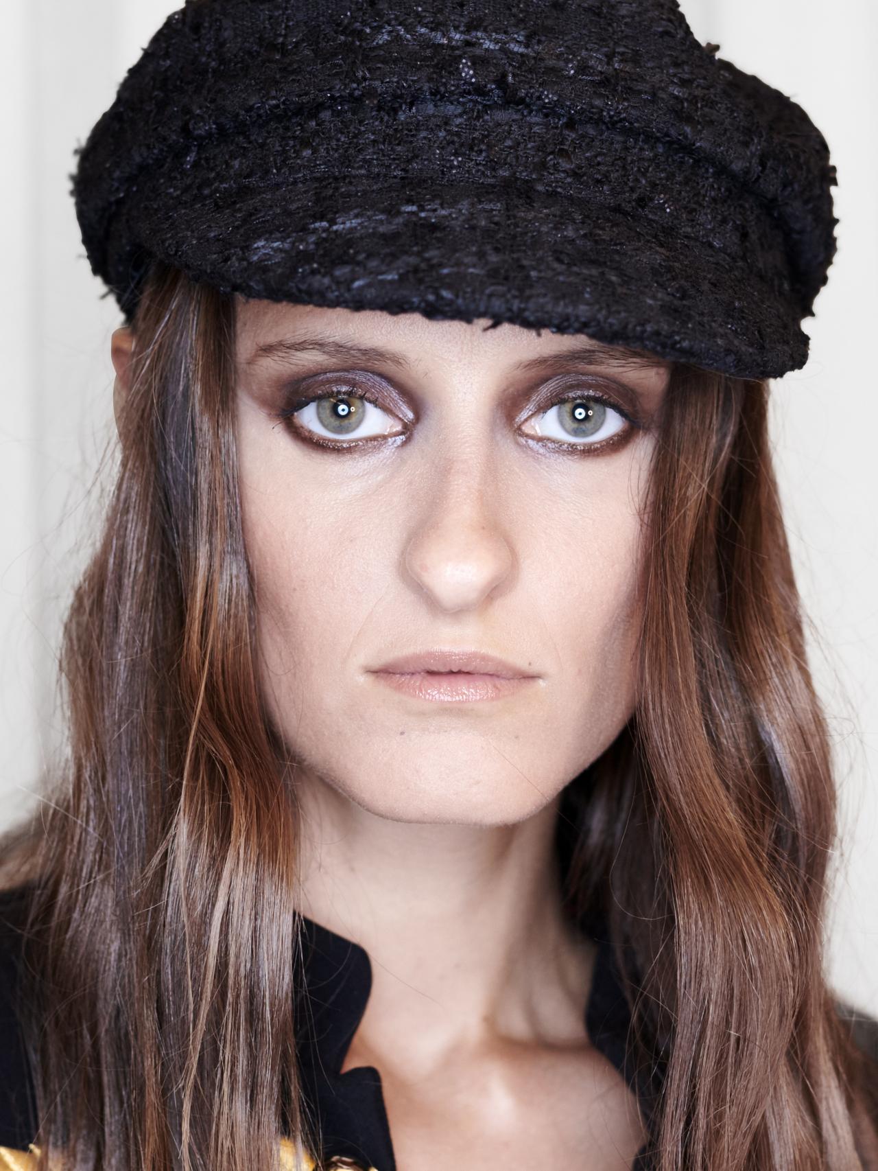 Makeup visto en el desfile de The Extreme Collection F/W 24.