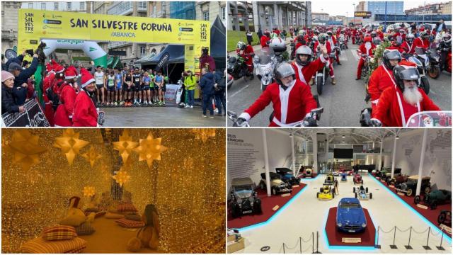 Los grandes eventos de diciembre para celebrar la Navidad y despedir el año en A Coruña