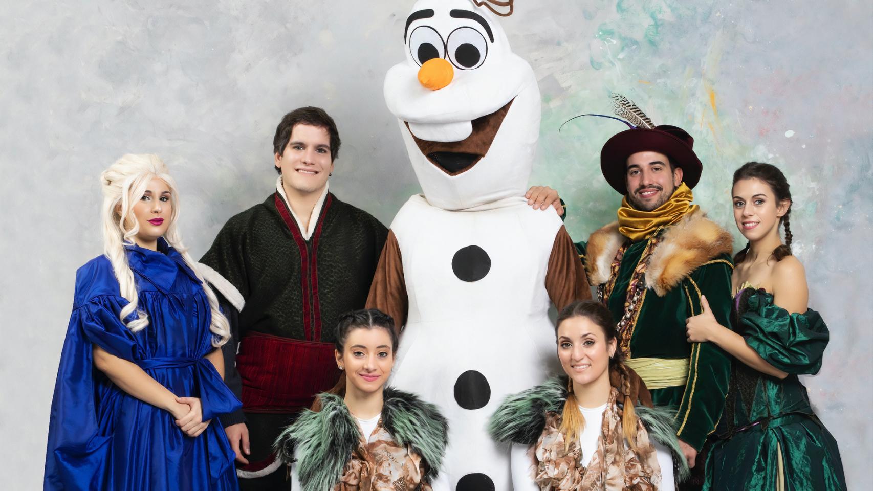 Los protagonistas del musical.