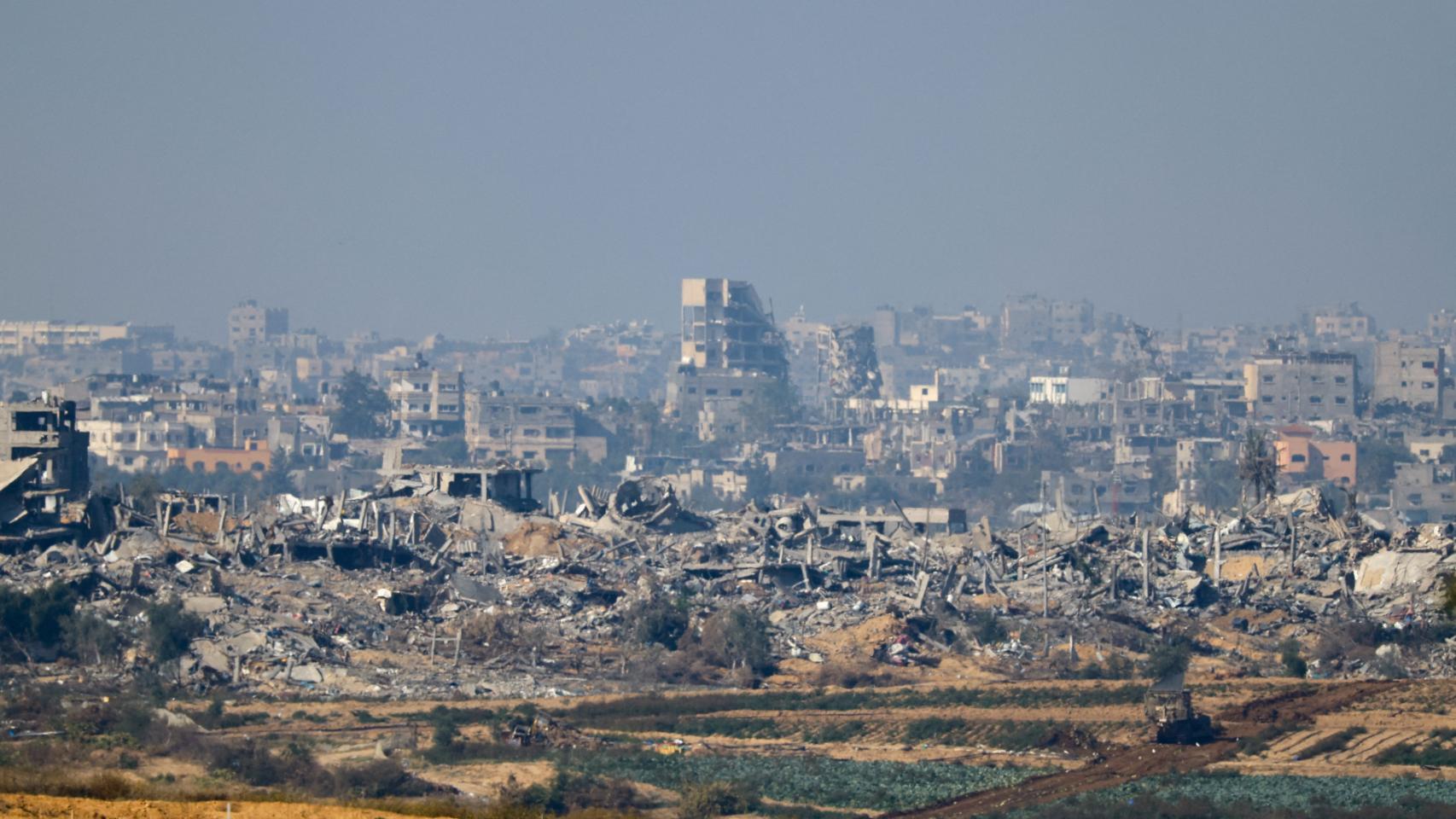 Imagen de la destrucción de Gaza