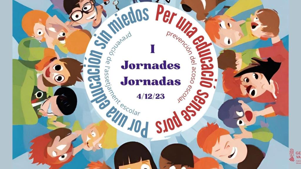 Convocatoria de la jornada contra el acoso escolar.