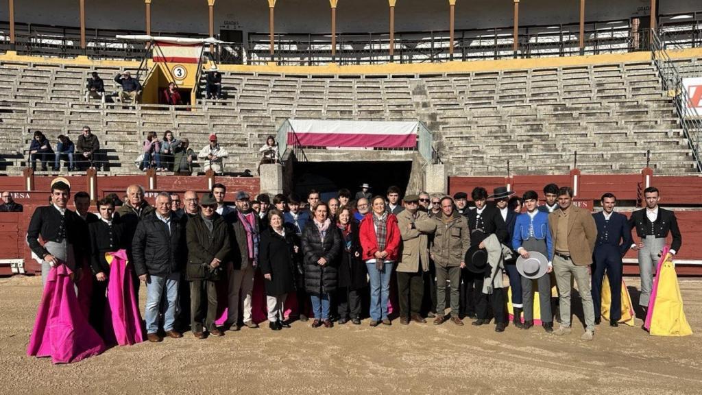 Acto solidario de las escuelas taurinas en Toledo