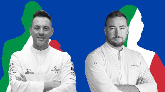 Ferdinando Bernardi, de Casa Bernardi, y Andrea Drago, de Orobianco