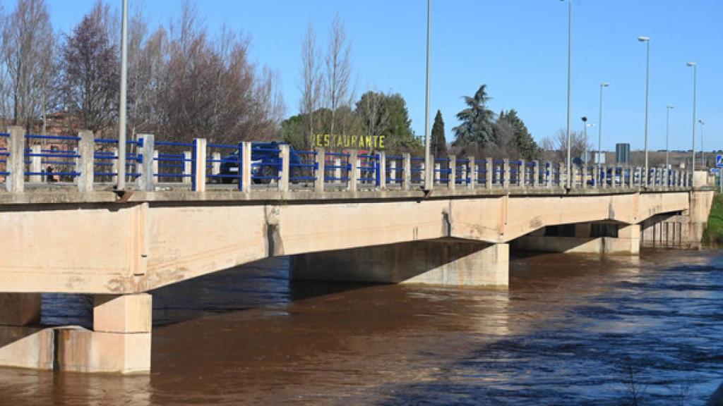 El río Arlanza en la provincia de Burgos