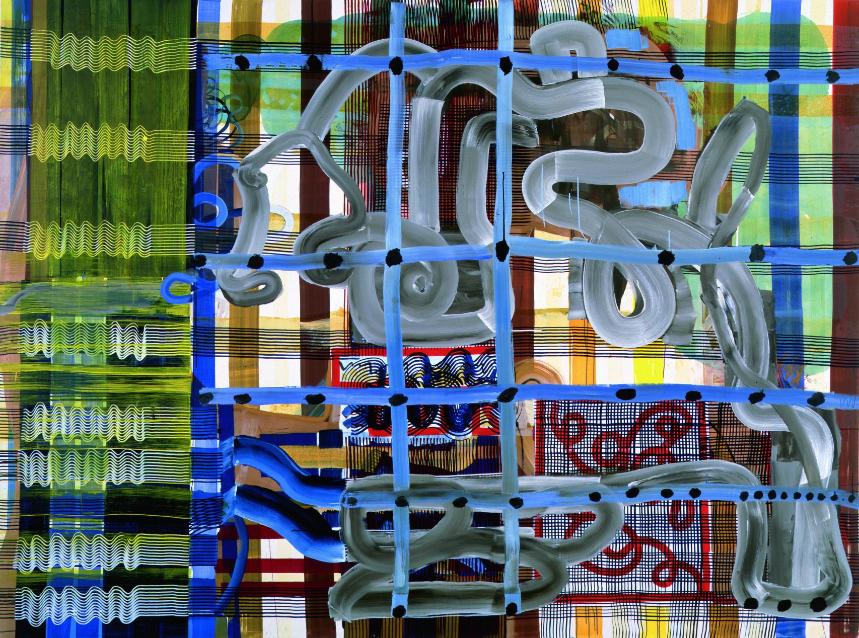 Juan Uslé: 'Manthis', 1998-1999. Foto: Museo Helga de Alvear