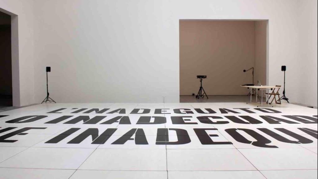 'Lo inadecuado', de Dora García. Foto: Bienal de Venecia