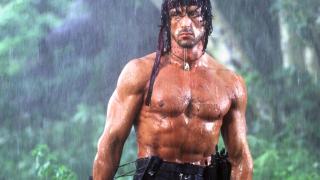 Sylvester Stalone in 'Rambo. Cornered, part II' (1985)