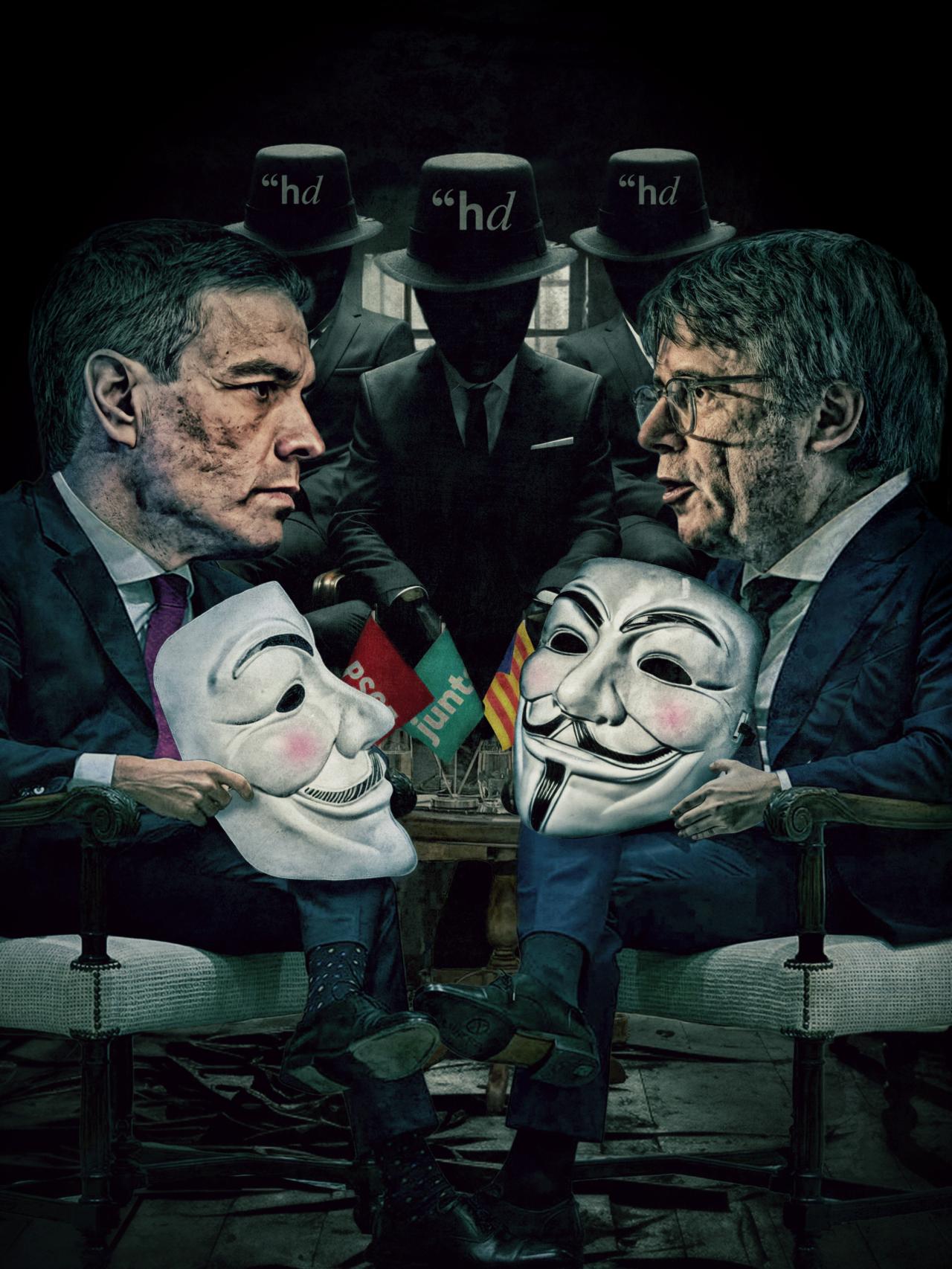V de Vendetta en Ginebra.