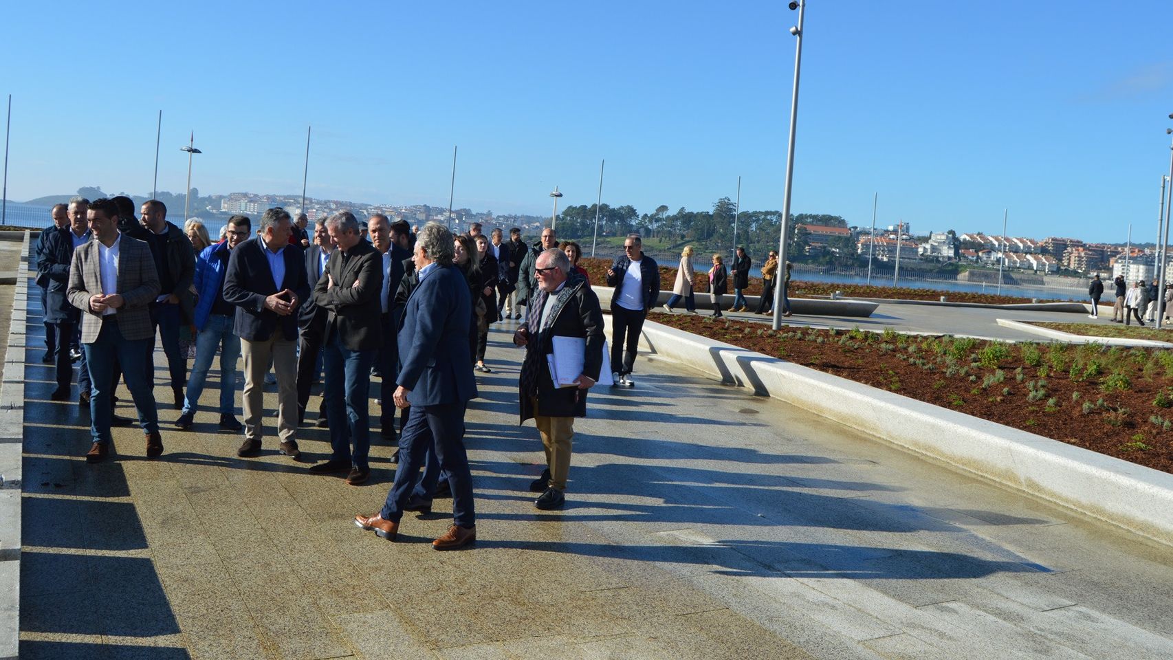 Un momento del paseo inaugural.