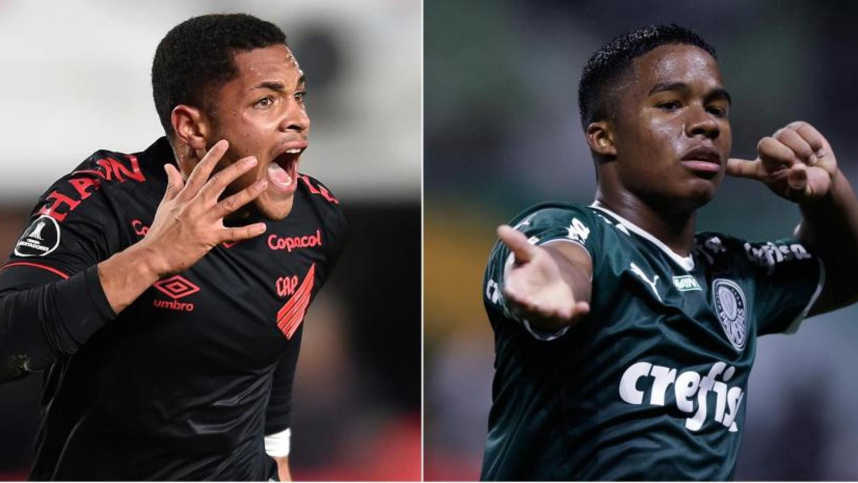 Vitor Roque y Endrick