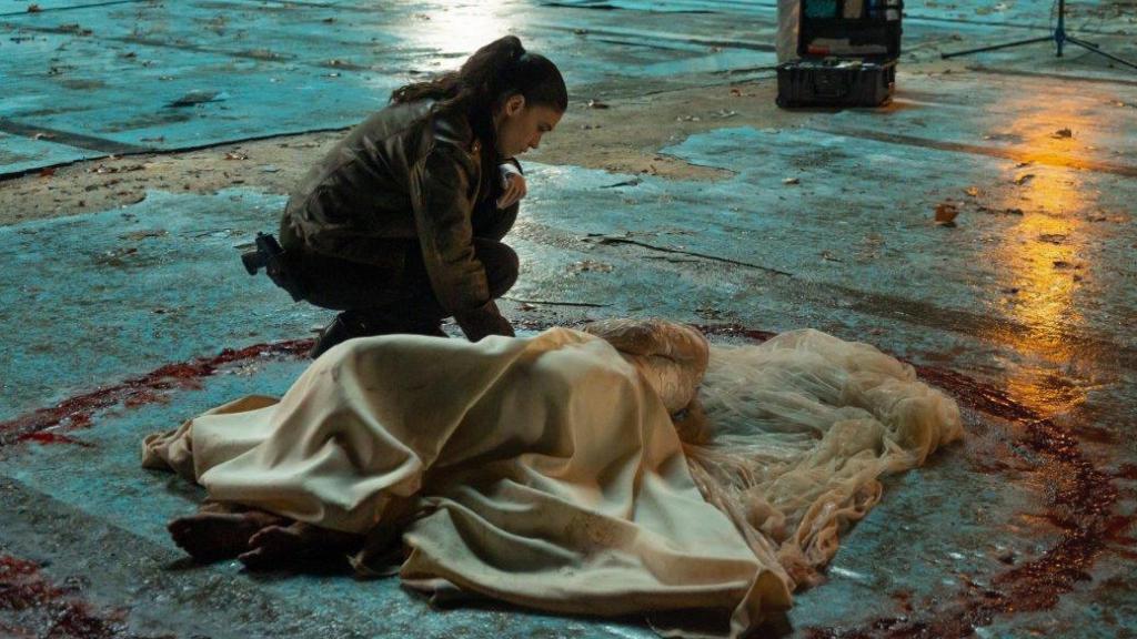 Un momento de la serie de televisión 'La novia gitana', producida por Atresmedia.